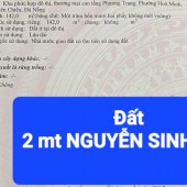 Bán đất 2MT đường Nguyễn Sinh Sắc, Hòa Minh, Liên Chiểu, Đà Nẵng